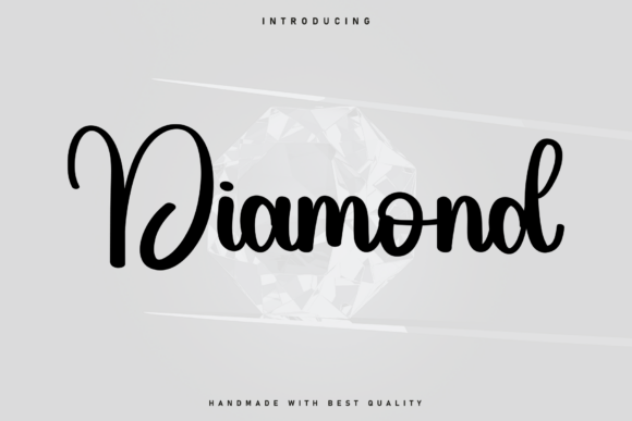 Diamond: A Fresh Take on Elegant Script Fonts