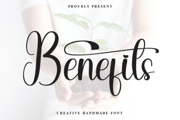 Elevate Your Design with the Benefits Script Font