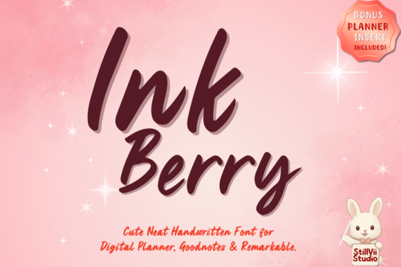 Ink Berry: The Handwritten Font That Brings Organized Charm to Digital Life