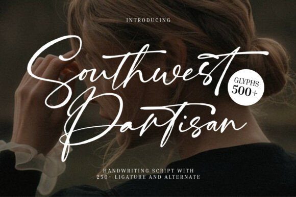 Southwest Partisan: The Modern Cursive for Elegant Branding