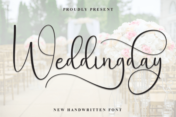 Weddingday: A Sweet Handwritten Script Font for Gentle Designs